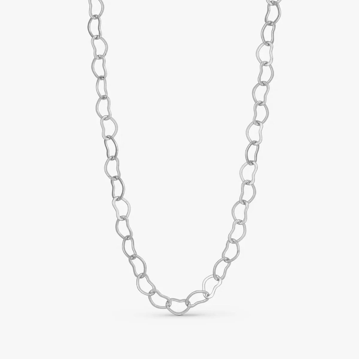 Anemone Halskæde - Sølvbelagt