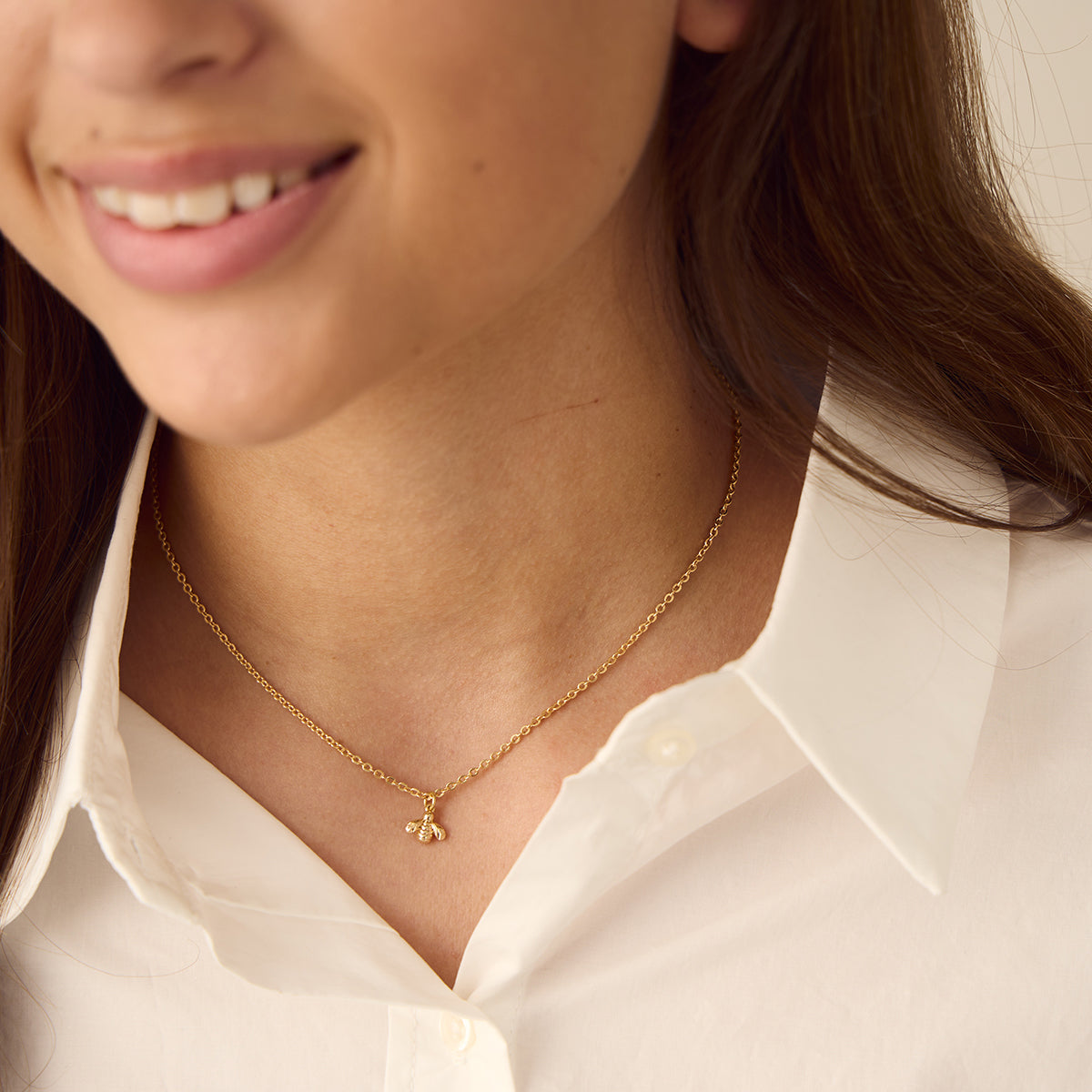 Sommer Halskæde - Sølvbelagt