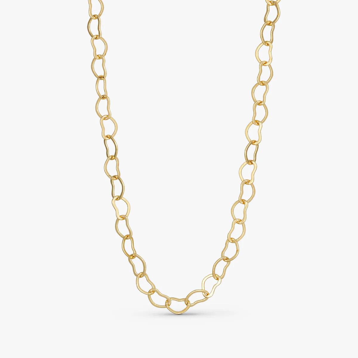 Anemone Halskæde - 18 karat forgyldt