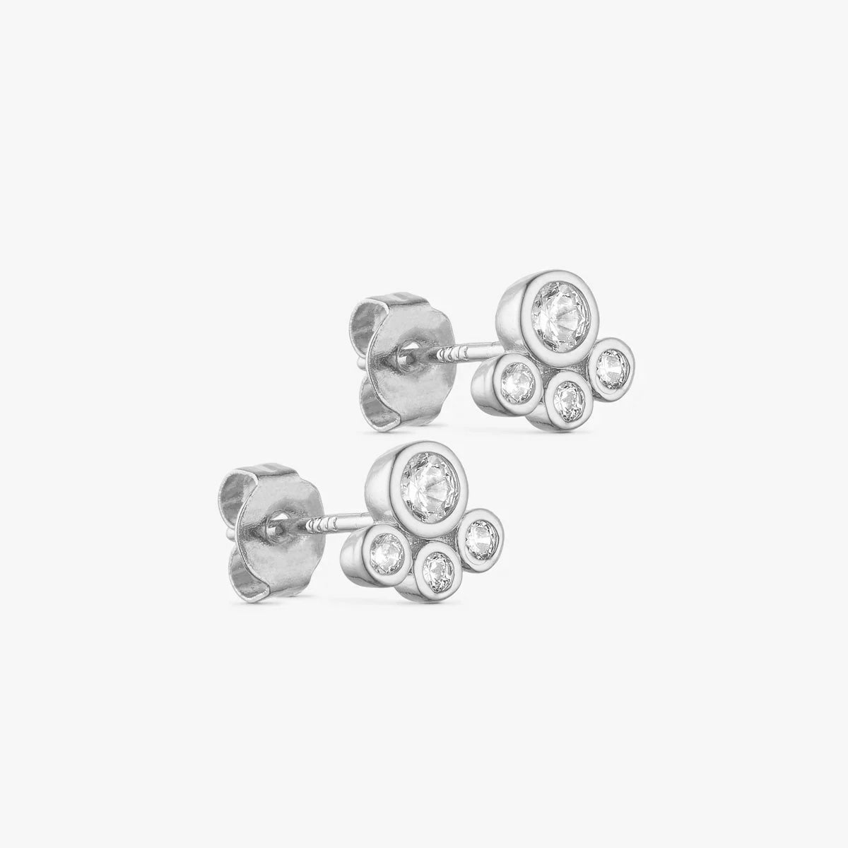 Annabella Øreringe - Sølvbelagt