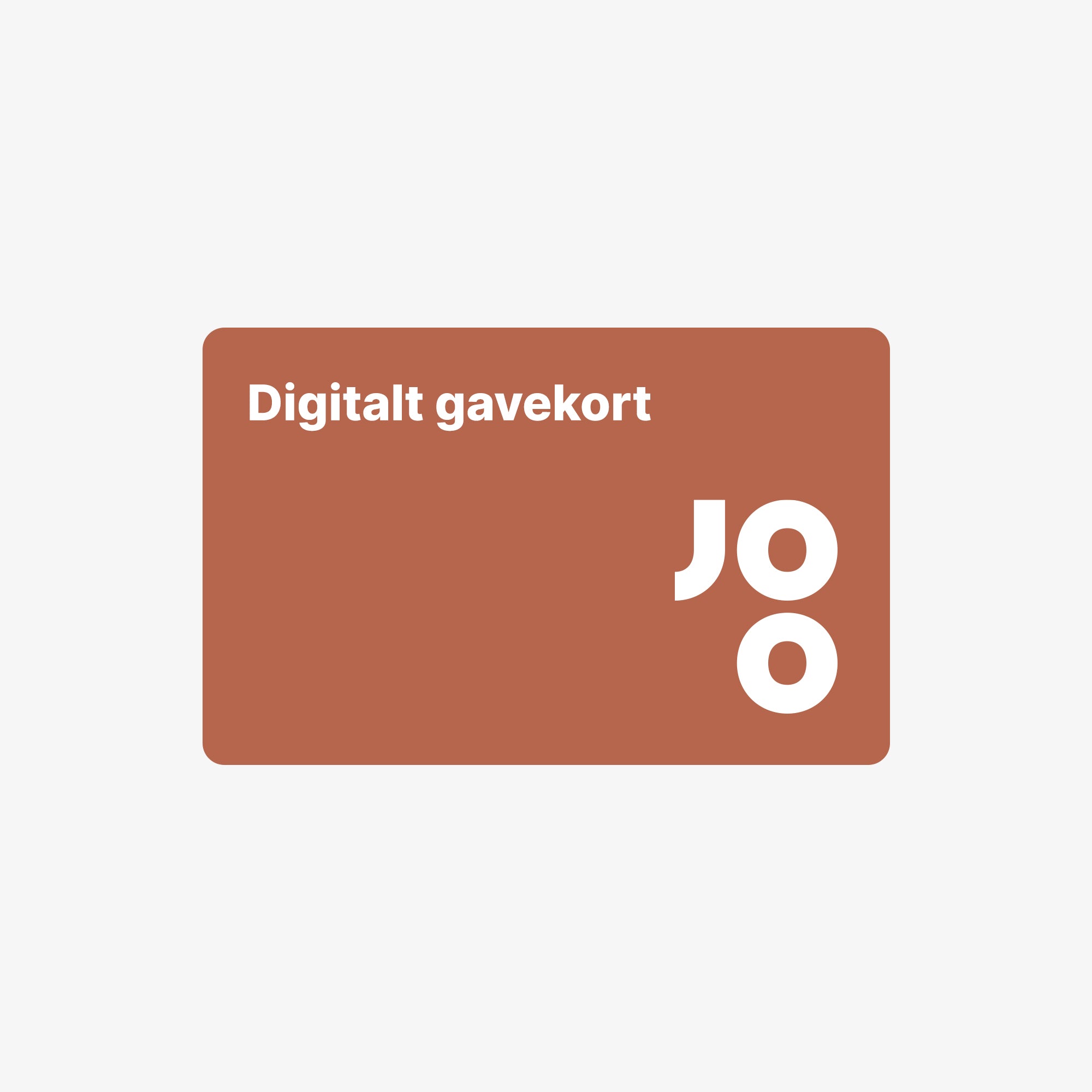 Digitalt gavekort